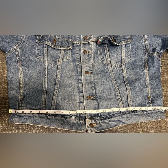 Vintage 90s Men's Levi's 70598 Button Down Denim Trucker Jacket Size - Picture 14 of 16